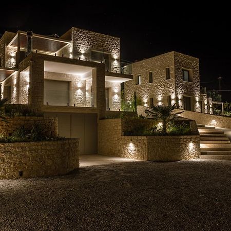 Manitennisvillas Stoupa Bagian luar foto