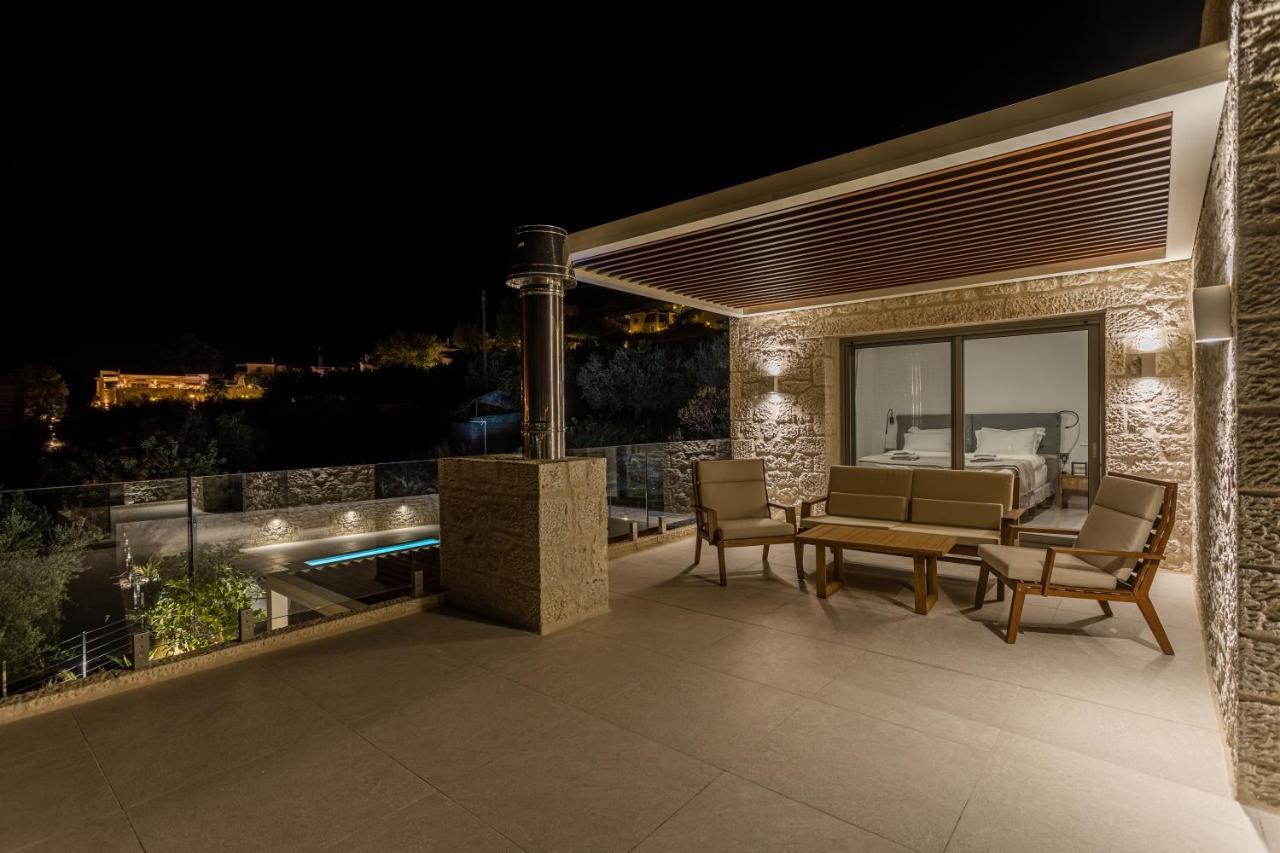 Manitennisvillas Stoupa Bagian luar foto