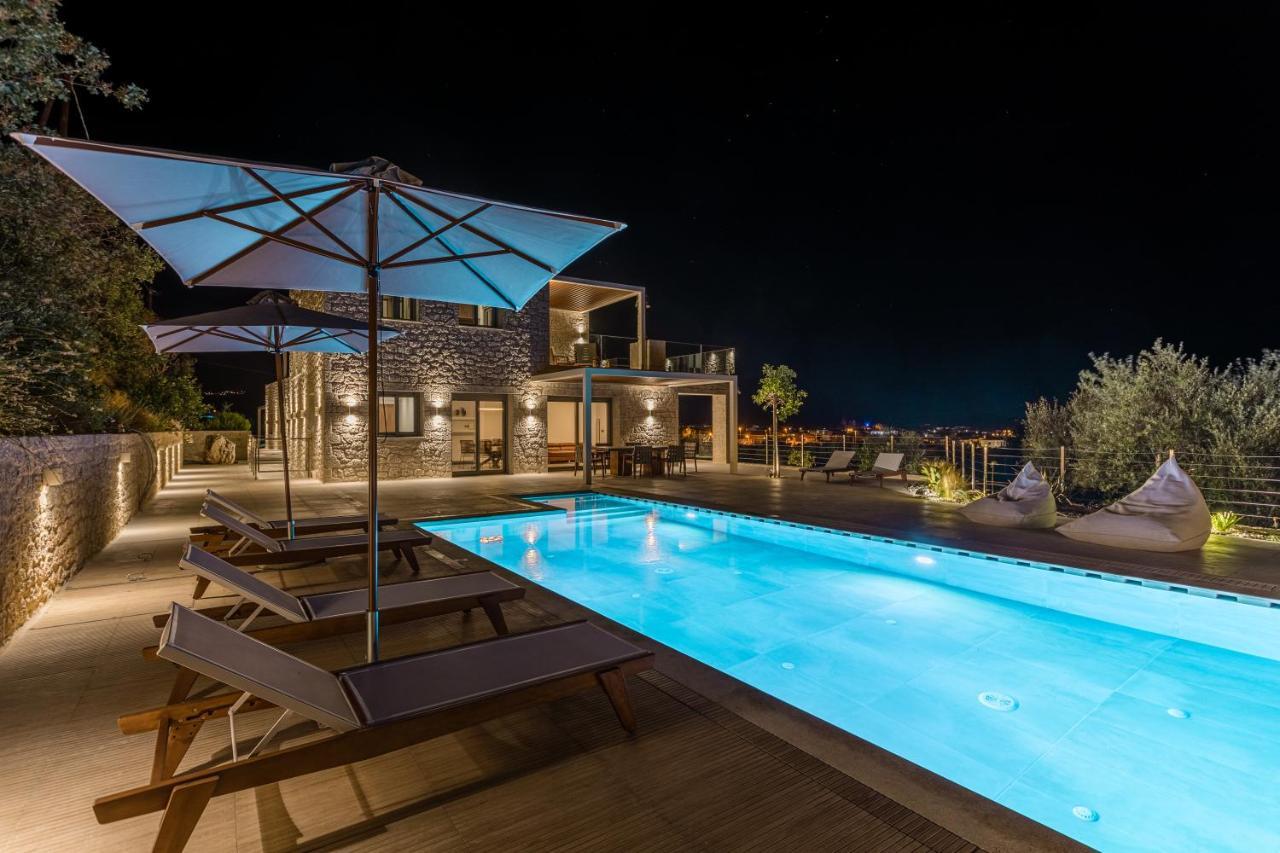 Manitennisvillas Stoupa Bagian luar foto