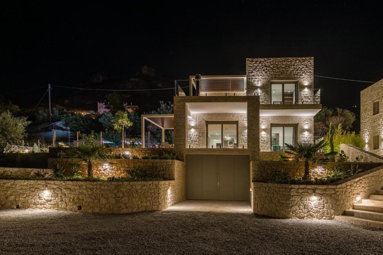 Manitennisvillas Stoupa Bagian luar foto